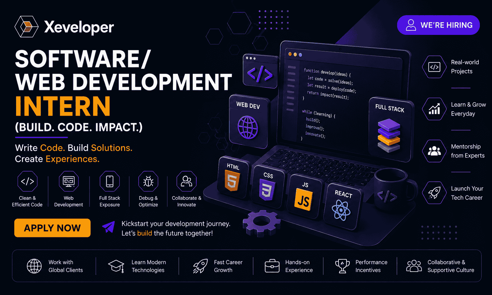 Software/Web development Intern