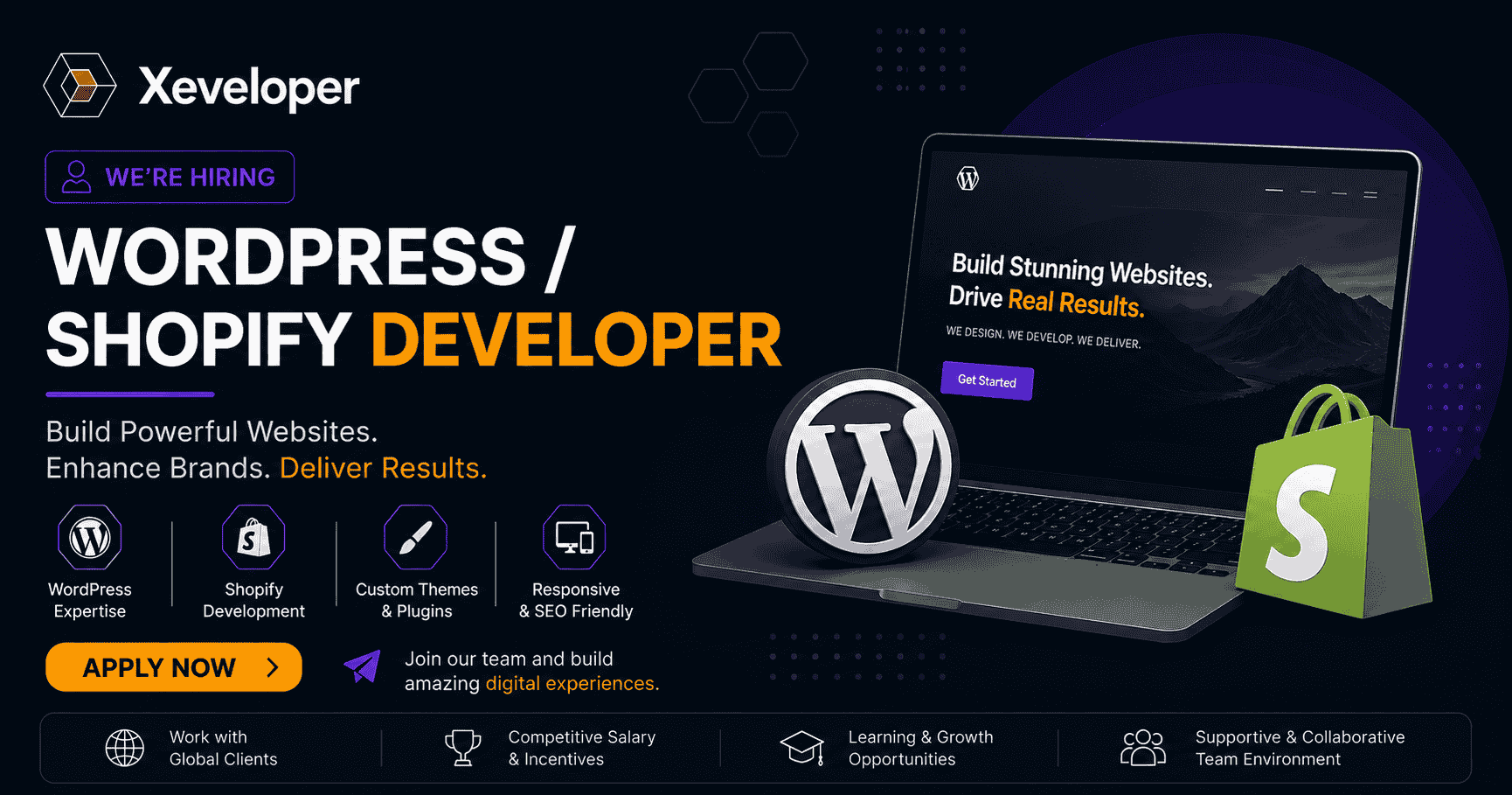WordPress / Shopify Developer